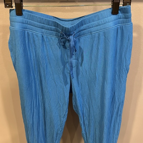 Little Sleepies cobalt Ribbed Women's Pajama Pants Size Small - Picture 4 of 4